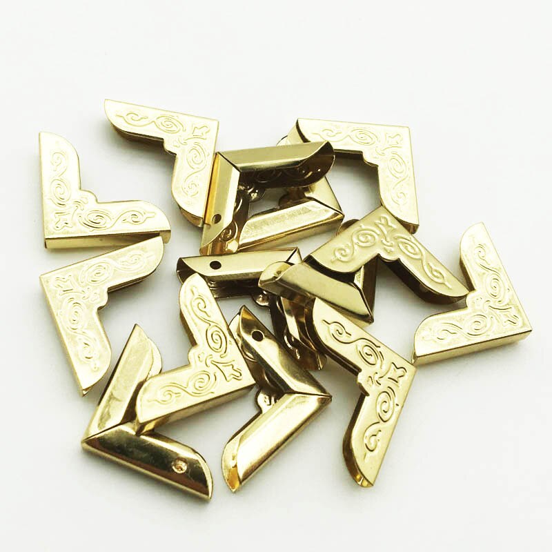 50PCS/Lot 20X20X4mm Golden Metal Book Corners For ... – Grandado