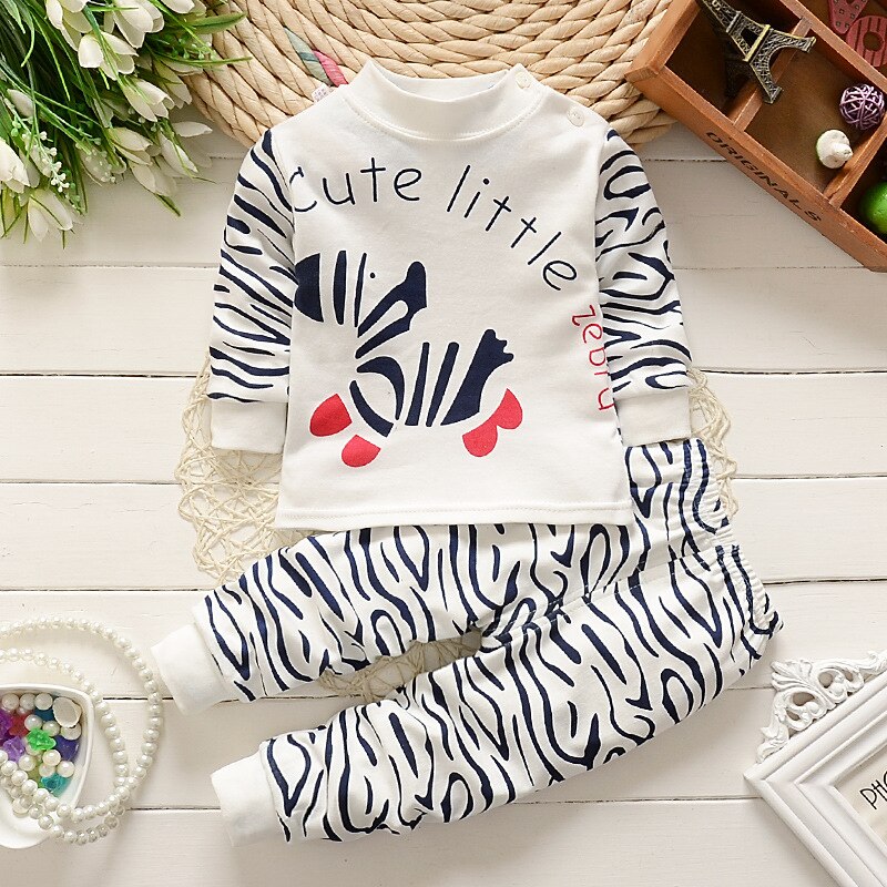 Conjunto de ropa interior de algodón para niños, ropa de otoño para bebé.