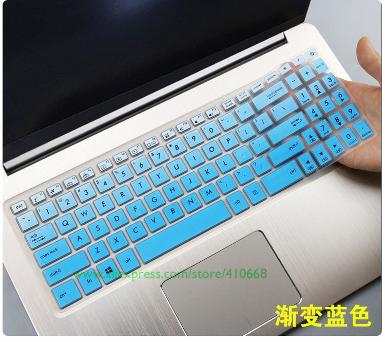 15.6 inch Laptop Keyboard Cover Skin For Asus VivoBook Pro 15 N580 N580G N580GD N580VD M580VD M580 NX580VD YX570ZD YX570ud YX570