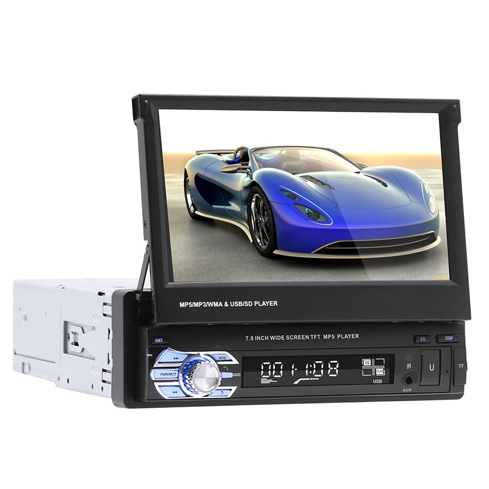 7'' SWM 9601G Upgraded Car Stereo MP5 Player AM FM Radio MP5/MP3 Player Black Car Electronics Bluetooth