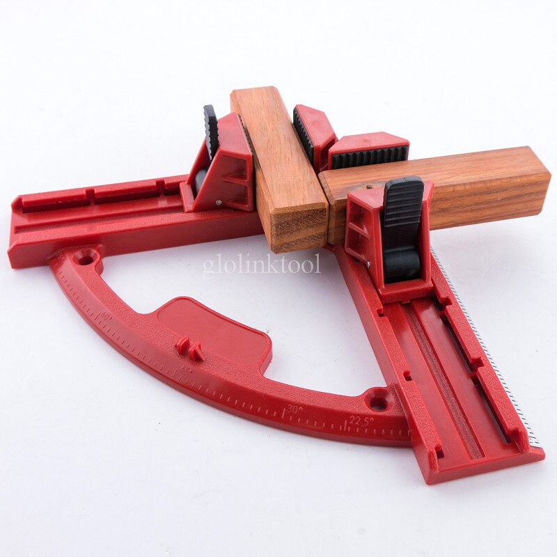 Adjustable 90 Degree Angle Clamp Right Angle Clip Plastic Corner Wooden Clamp Picture Frame Carpentry Clamps for Woodworking