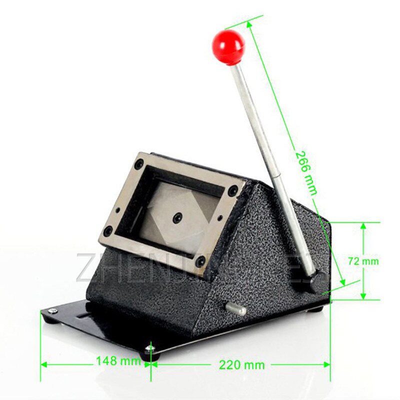 Manual Light Right Angle Card Cutting Machine Business Card Paper Cutter Paper Card Right Angle 90*55mm Cutting Tool Crop