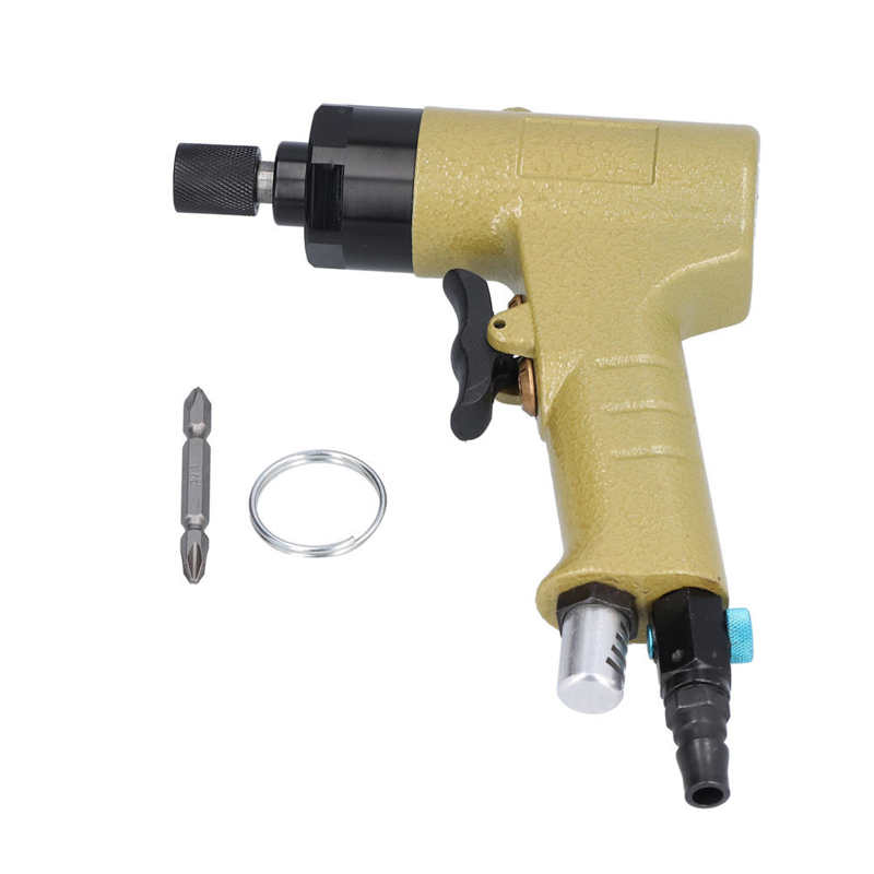 Air Screwdriver Handheld Portable Pneumatic 1/4in 10000rpm Tool Set Kit KP-805PN Pneumatic Screwdriver