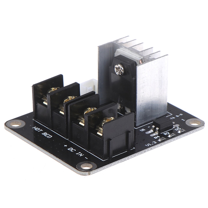 3D Printer Hotbed MOSFET Expansion Module Inc 2pin Lead Anet A8 A6 A2 Compatible 3D Printer Parts Black