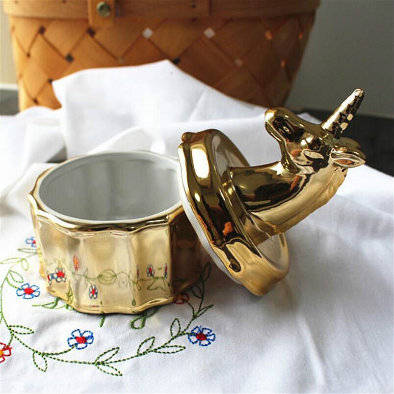 Keramische Sieraden Doos Nordic Stijl Ring Houder Ketting Oorbellen Nail Hanger Desktop Bakje Box Europese Lade Houder Opslag