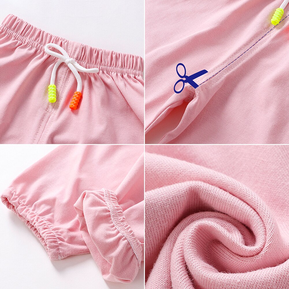 1-5 T, pantalones para niños, pantalones Harem de verano sólidos, pantalones largos finos de algodón para niña y niño