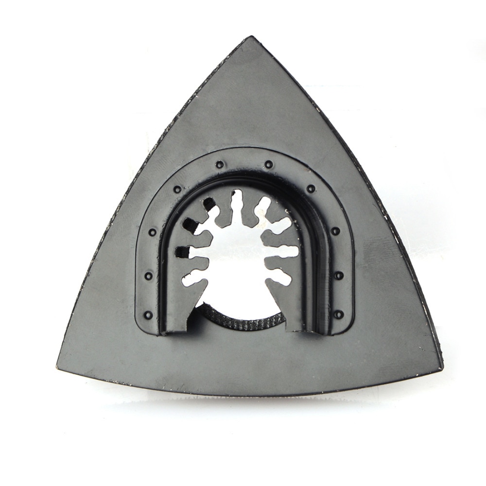 General 82mm Universal Triangular Oscillating Tool Sanding Pad Quick Release Fits For Dremel Multi Tool In stock