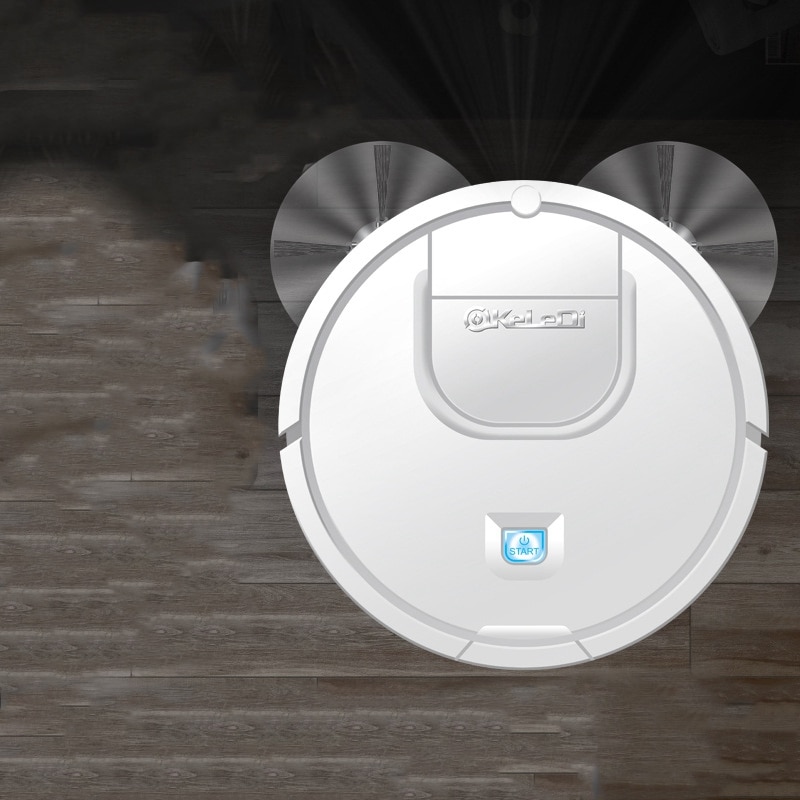 1800Pa Multifunctional Smart Floor Cleaner,3-In-1 Auto Rechargeable Smart Sweeping Robot Dry Wet Sweeping Vacuum Cleaner