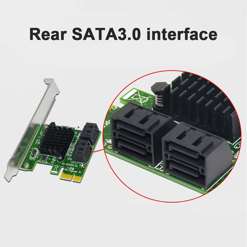 PCI Express Desktop Computer Expansion Extender 4 Port Extender PCI-E X1/X4/X8/X16 6Gbps Converter Card