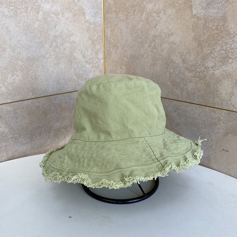 2024 Gewassen Denim Emmer Hoed Vrouwen Vissershoed Emmer Hoed Unisex Bob Caps Hip Hop Gorros Mannen Winddicht Emmer hoed Outdoor: Lavendel