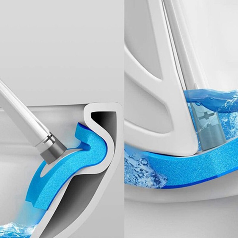 Sistema de limpieza de inodoro desechable, recambio de cepillo fresco, recargas, 40 Recargas