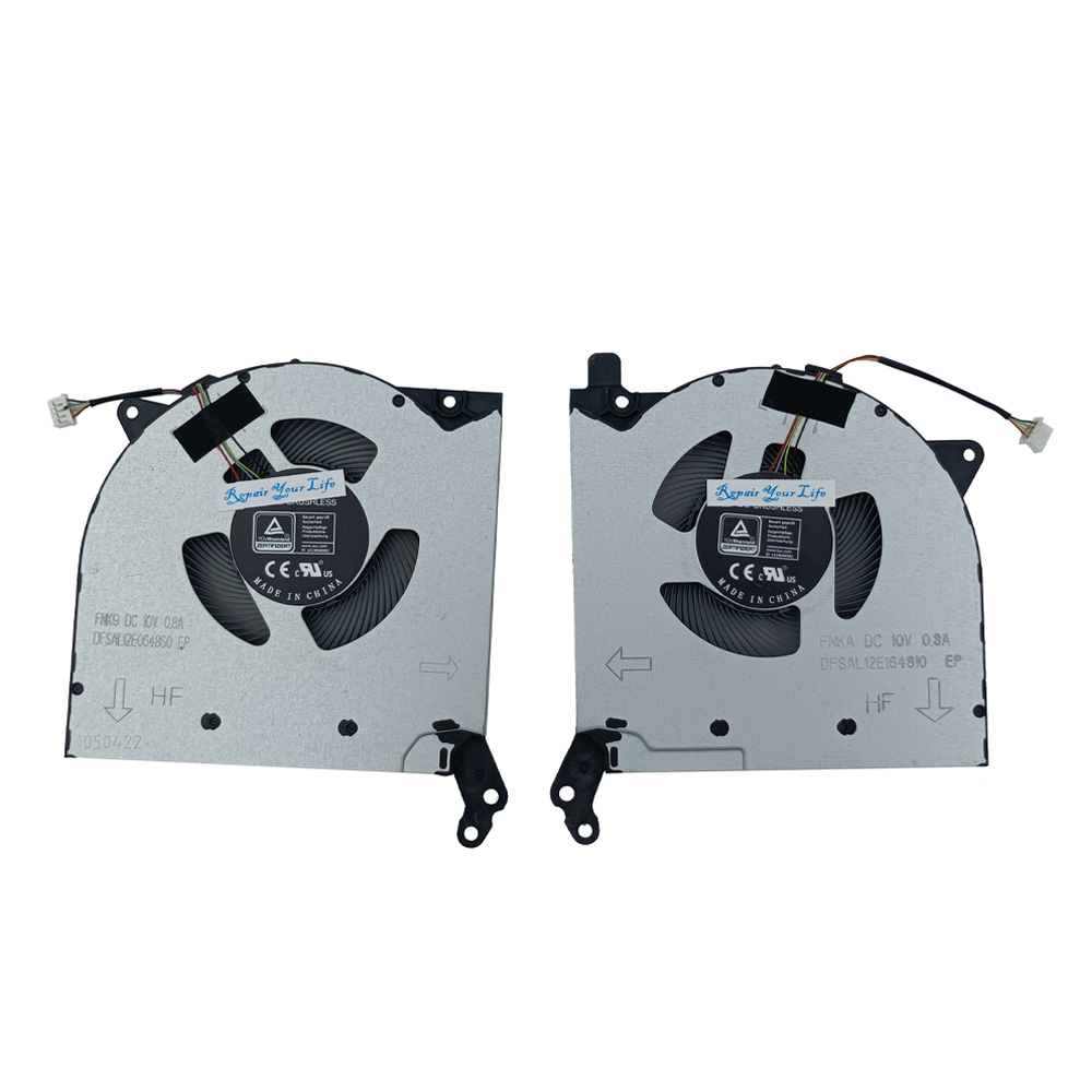 Cpu Gpu Koelventilator Voor Lenovo Legion 5-15ach6H Type 82ju, R7000p Y 7000P Dc 10V Gaming Laptop Koeler Radiator 5h40s20304