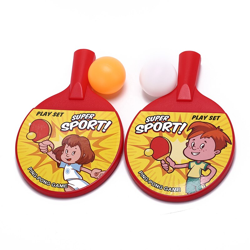 1 coppia Del bambino di sport per Bambini bambino sport superiore migliore Consigliato bambino Della Novità doppio tennis Da Tavolo in Plastica ping-pong Racchetta