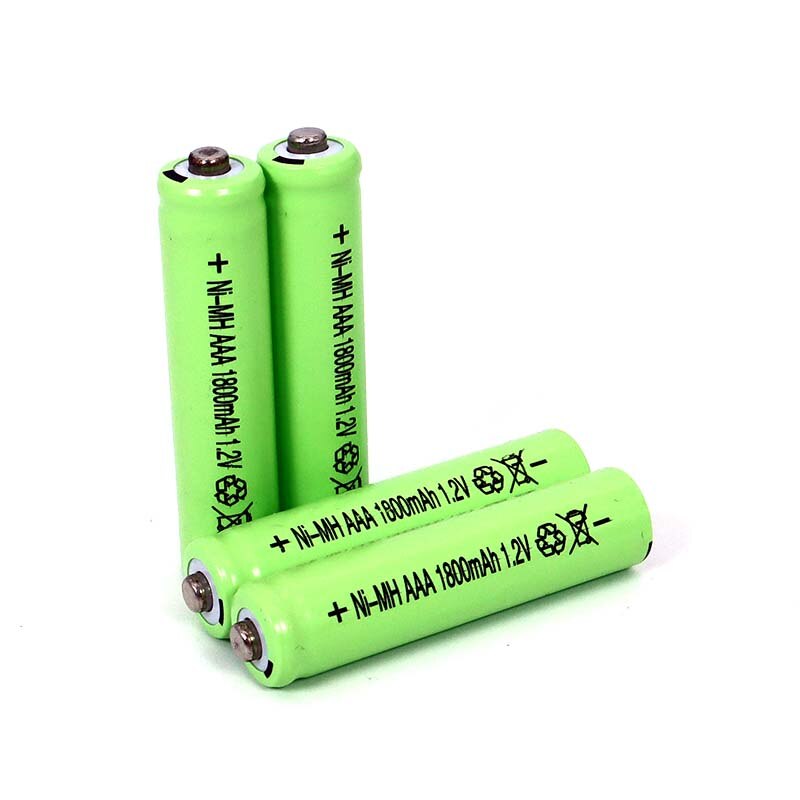 4 Stuks 1.2V Ni-Mh Aaa Oplaadbare Batterijen 1800Mah Ni Mh Batterij 1.2V Aaa Voor Elektrische Afstandsbediening auto Speelgoed Rc Ues