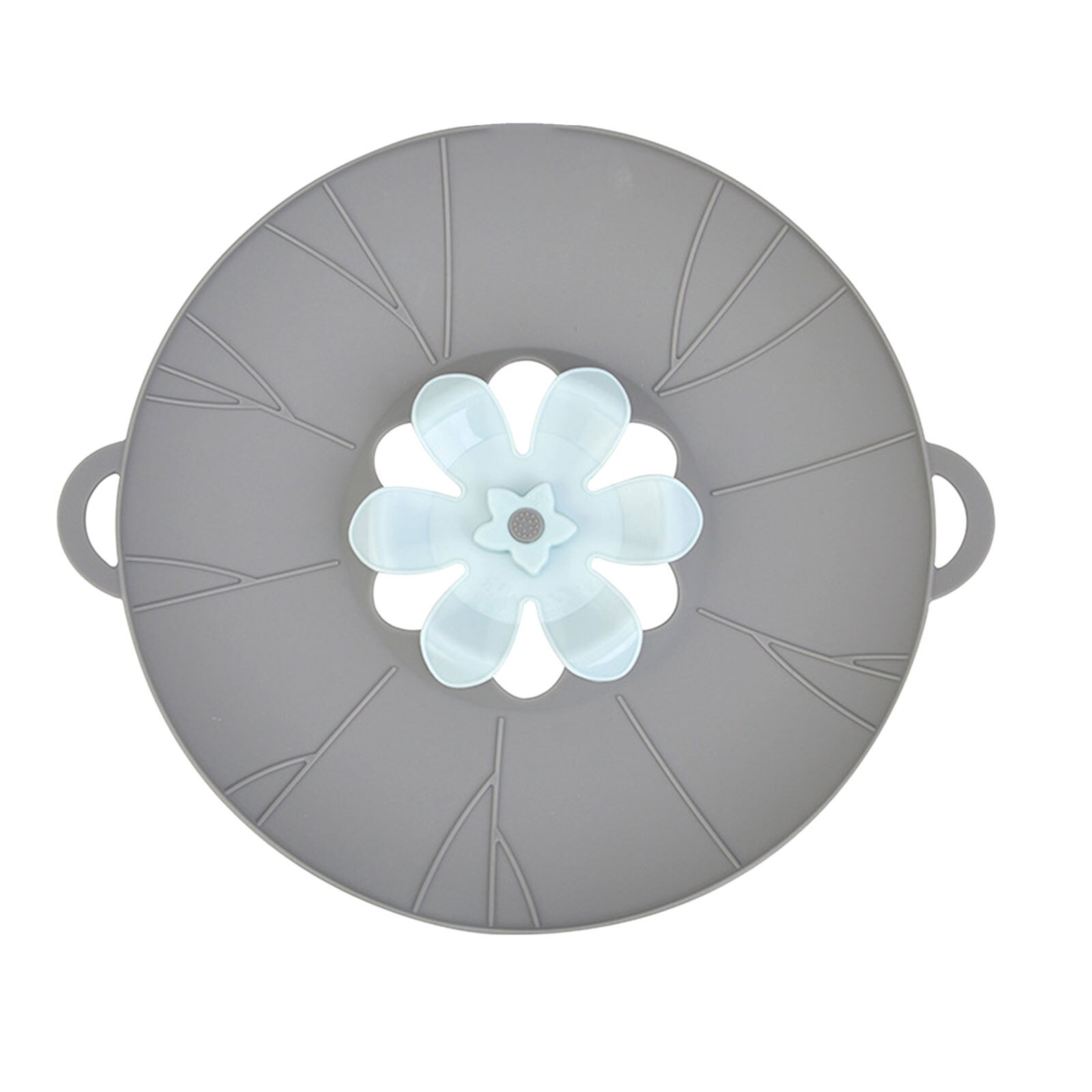 Spill Stopper Lid Cover Practical Boil Over Safeguard Anti-Spill Lid Cover Rotatable Pot Pan Gadgets