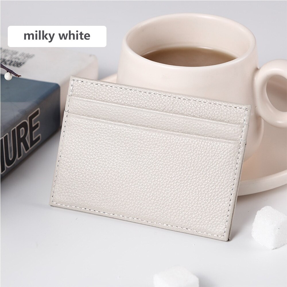 2020 adisputent venda quente moda senhoras couro do plutônio mini carteira cartão titular da chave zip coin purse bolsa de embreagem bolsa moedas sacos finos: millky white