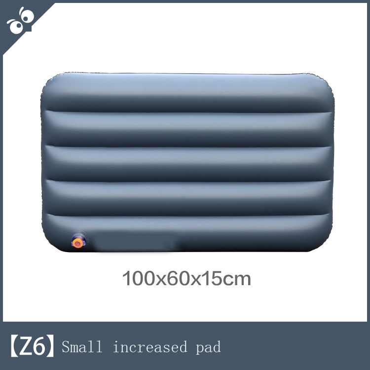 Oppustelig bilmadras luftmadras campingseng luftsæde luftmadras til bilens bagagerum for at øge puden: Z6