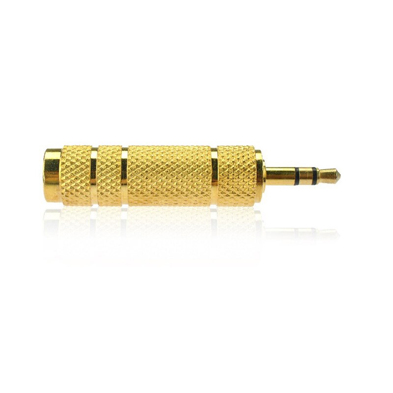 3.5mm to 6.5mm adapter electric piano electronic electronic drum microphone adapter 3.5mm male to 6.5mm female headphone adapter