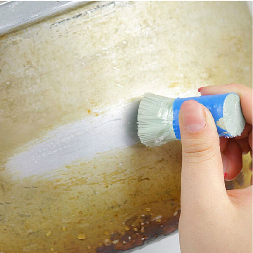 1PC Stainless Steel Rod Magic Stick Rust Remover Cleaning Wash Brush Wipe Pot Car brushes Car-styling