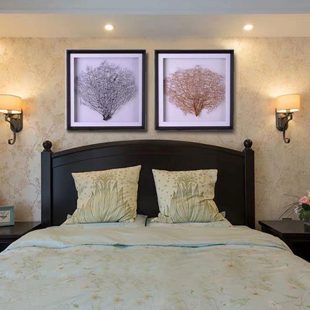 Natural Conch Shell Simulation Sea Willow Sea Tree Tree Decor Frame Branch Craft Landscaping Submarine Coral Coral Photo Ho U1X3