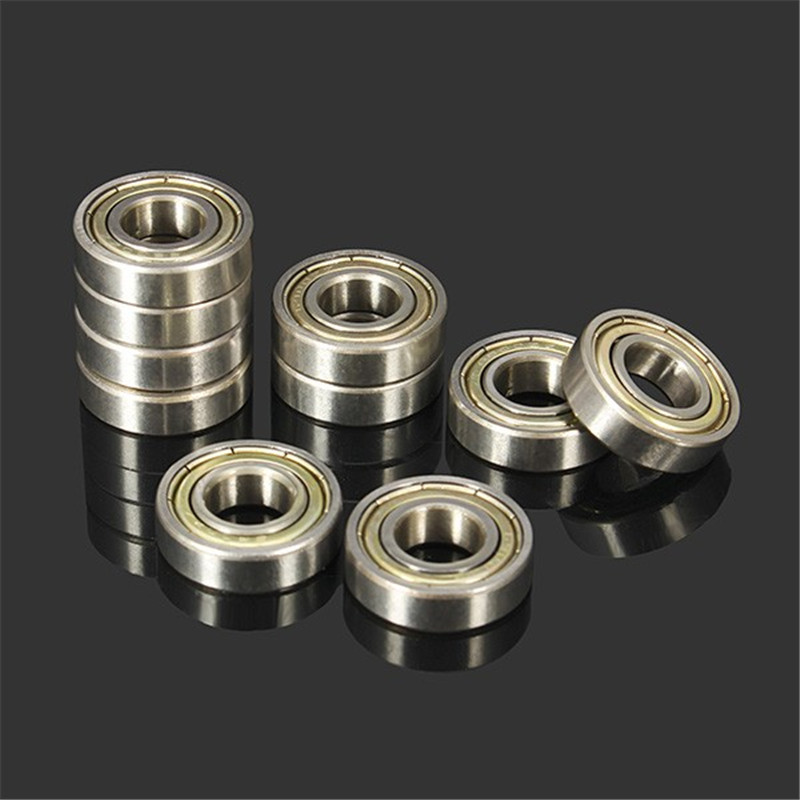 10Pcs/Set 10x22x6mm 6900zz Deep Groove Ball Bearings Metal Steel Sealed Shielded Miniature Mini Ball Bearing For Machine Tools