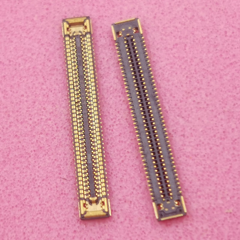 Cargador de pantalla LCD de 5-50 Uds., conector flexible FPC para Samsung Galaxy A32 A325 A72 A725 A82 A52 A526 A525 A52S 40 78 pines: Verde