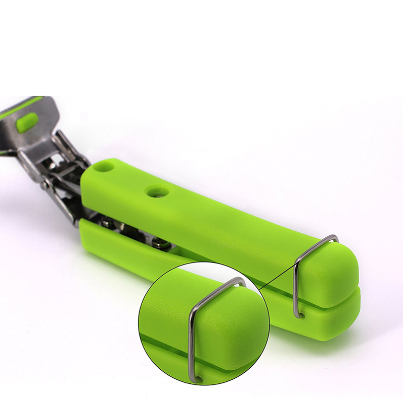 Stainless Steel Dish Clamp Dish Plate Bowl Clamp Clamp Silicone Handle Kitchen Tool Anti-scald Clamp Bowl Lifter