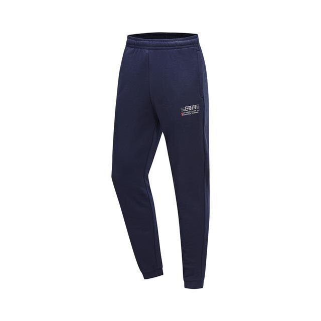 Li-Ning Uomini Formazione di Sudore Dei Pantaloni CALDI di Inverno IN Pile Regular Fit 64% Poliestere 36% Fodera In Cotone Pantaloni per lo Sport AKLP677 COND19: M / AKLP677-3H