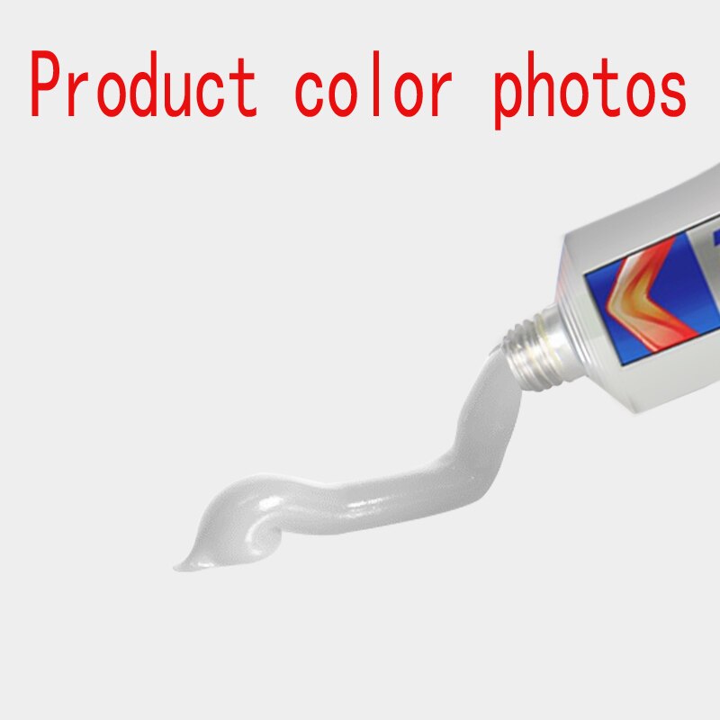 85g Kafuter K-583 silicone silver flat sealant waterproof, oil-resistant and heat-resistant car engine special glue