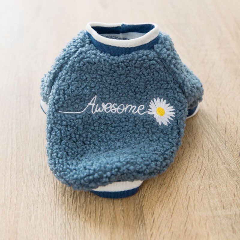 Kat Hond Hoodie Kleine Hond Kleding Winter Huisdier Kleding Puppy Outfit Chihuahua Maltese Yorkshike Terrier Poedel Pommeren Kostuum: Marineblauw / XXL