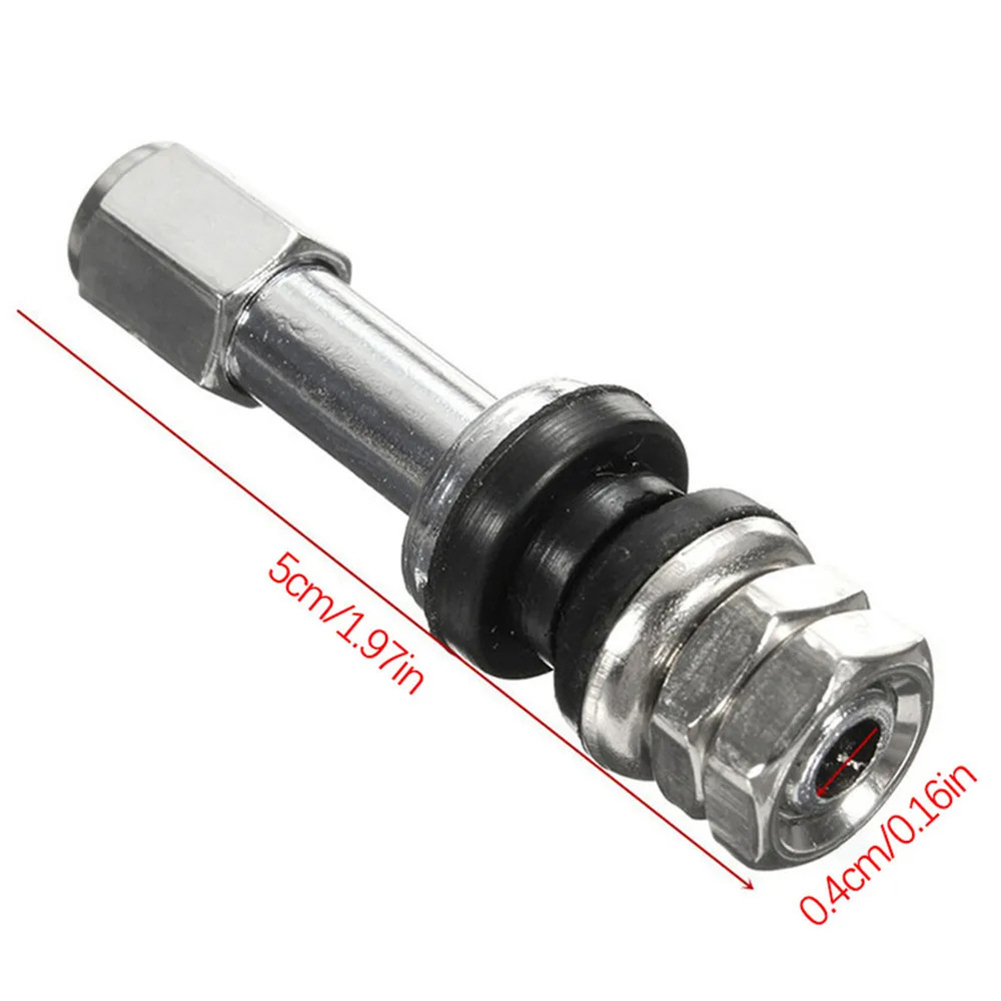 4 st  tr48e- bults skruvventil för bil, lastbil, motorcyklar, skotrar, mopeder, fälgar, bildäckstillbehör