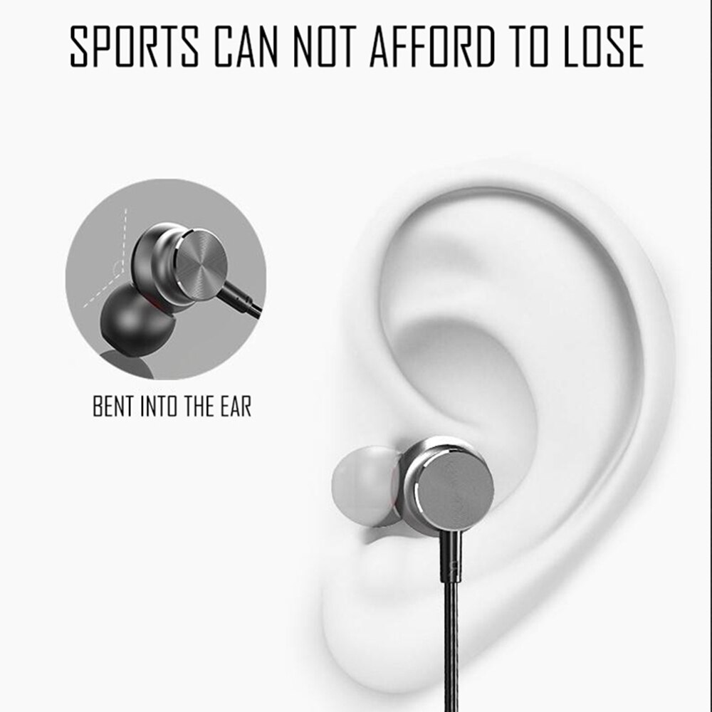 zy-01 Bluetooth 5.0 Wireless Sports Headset Magnet Binaural HIFI Stereo Running In-ear Neck Hanging Music Earphone Outdoor A2DP