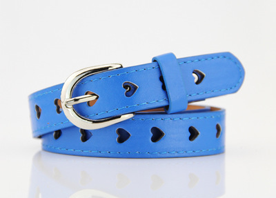 Belts For Kids Girls Boys Kids PU Belts Small Belt For Baby Little Girl Jeans Belt Child P14604: D