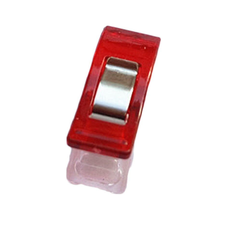 50 stuks plastic stofklemmen voor knutselen, huishoudelijke naaimachines, persvoeten, onderdeel voor huishoudelijke zanger, onderdeel 2.7*1*1.5cm