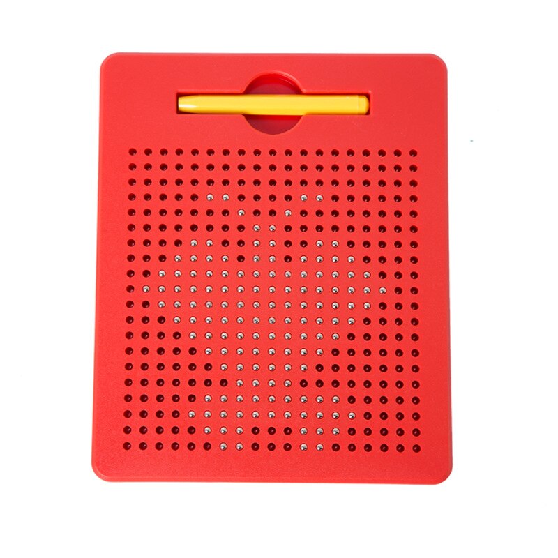 Home Decoration Crafts Magnetic Tablet Magnet Drawing Board Drawing Decorative Boards Kids: Red small board