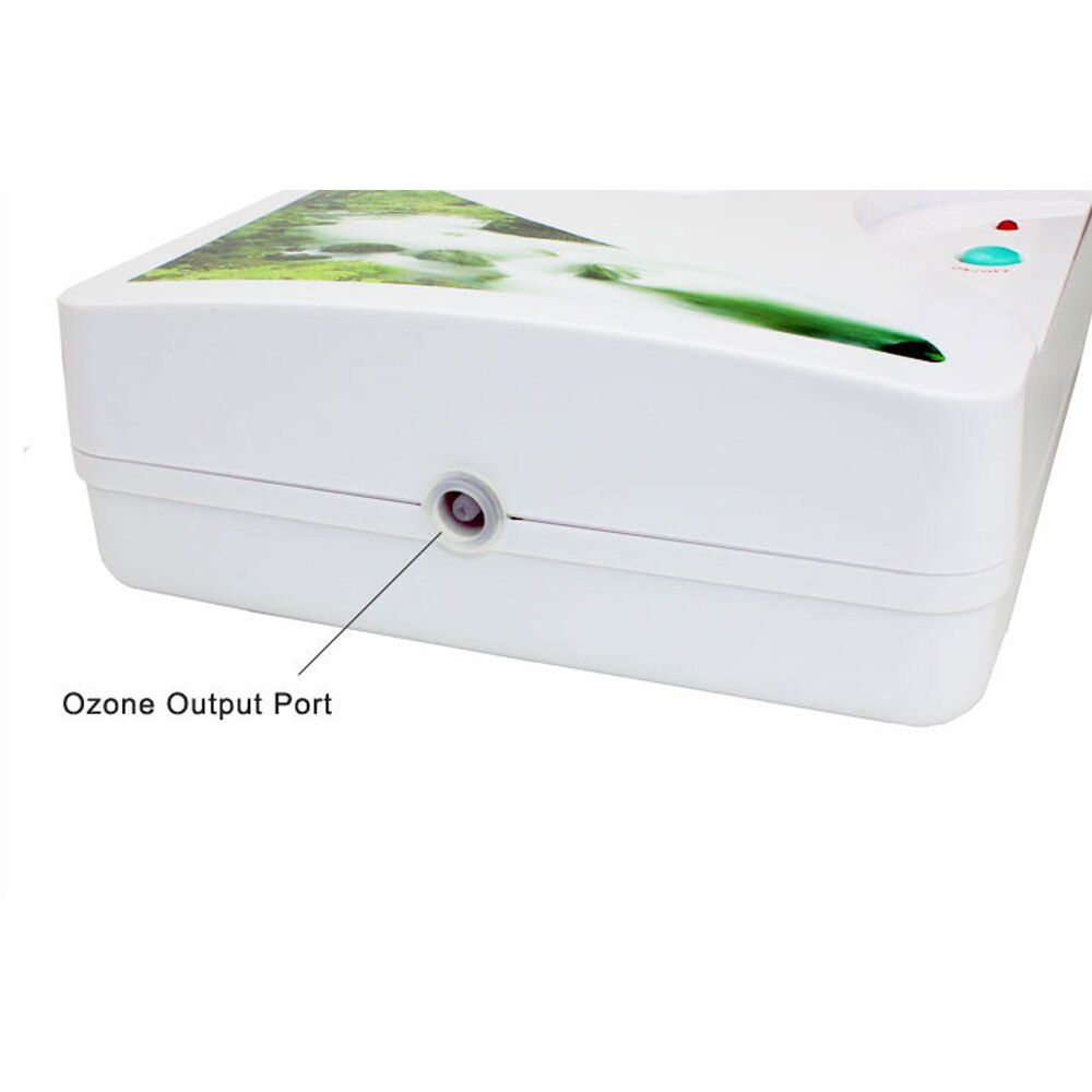 600mg/h Ozone Generator Ozonator O3 Timer Air Purifiers Purify Oil Vegetable Meat Air Water Portable Oxygen Concentrator