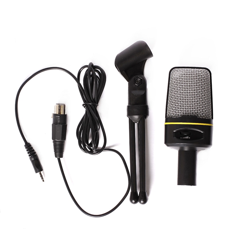 Condenser Audio Microphone Mic Studio Sound Recording with Shock Mount #79908