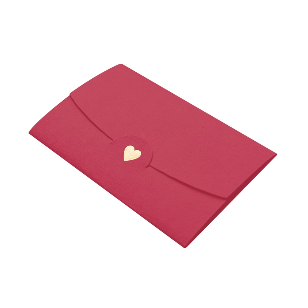 20 Uds. Tarjetas de de boda, papel de oficina, Mini notas de bolsillo, manualidades DIY, corazón amoroso, sobres clásicos multifunción