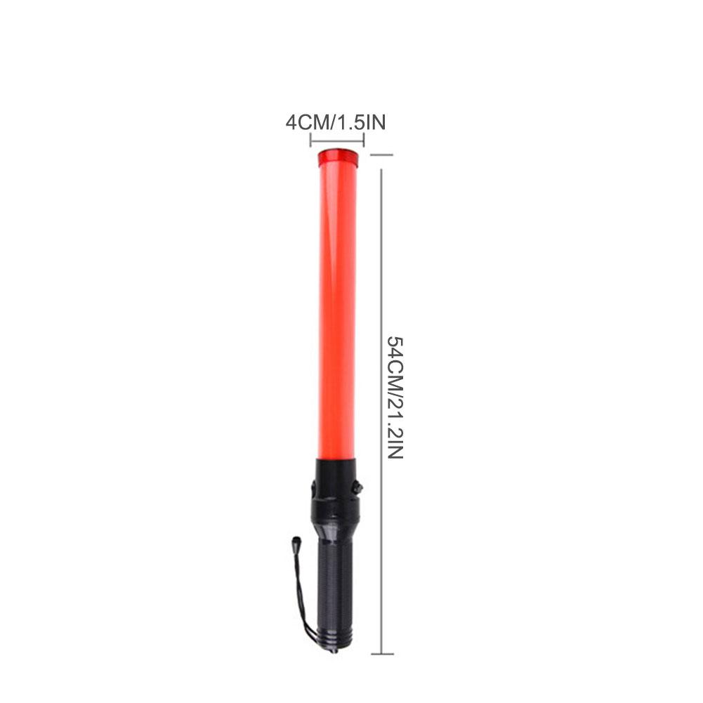Baguette de signalisation trafic Rechargeable | Signal de route haute luminosité et longue durée, baguette de trafic, avertissement de sécurité, baguette clignotante de Police