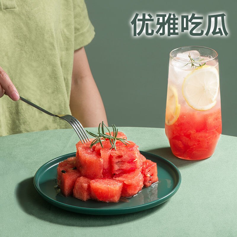Watermelon dicing artifact stainless steel 304 melon dicing divider fancy watermelon cutting artifact