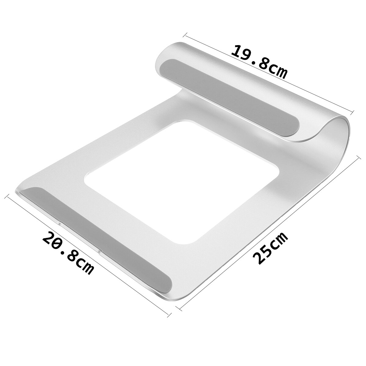 Laptop Halfter Tablette Kühlung Stand für Notizbuch Netbook Computer Kühlung Tragbare Stehenden Aluminium Halfter für Ipad