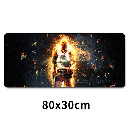 MousePad CS GO Print Overlock Edge PC Computer Gaming Mouse Pad XXL Rubber Mat For League of Legends Dota 2 for Boyfriend: 018