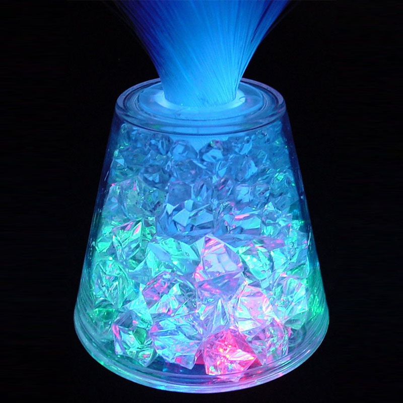 in-home Calming Autism Sensory LED Light Lamp Multicolour Fibre Optic Ice Relax Changing