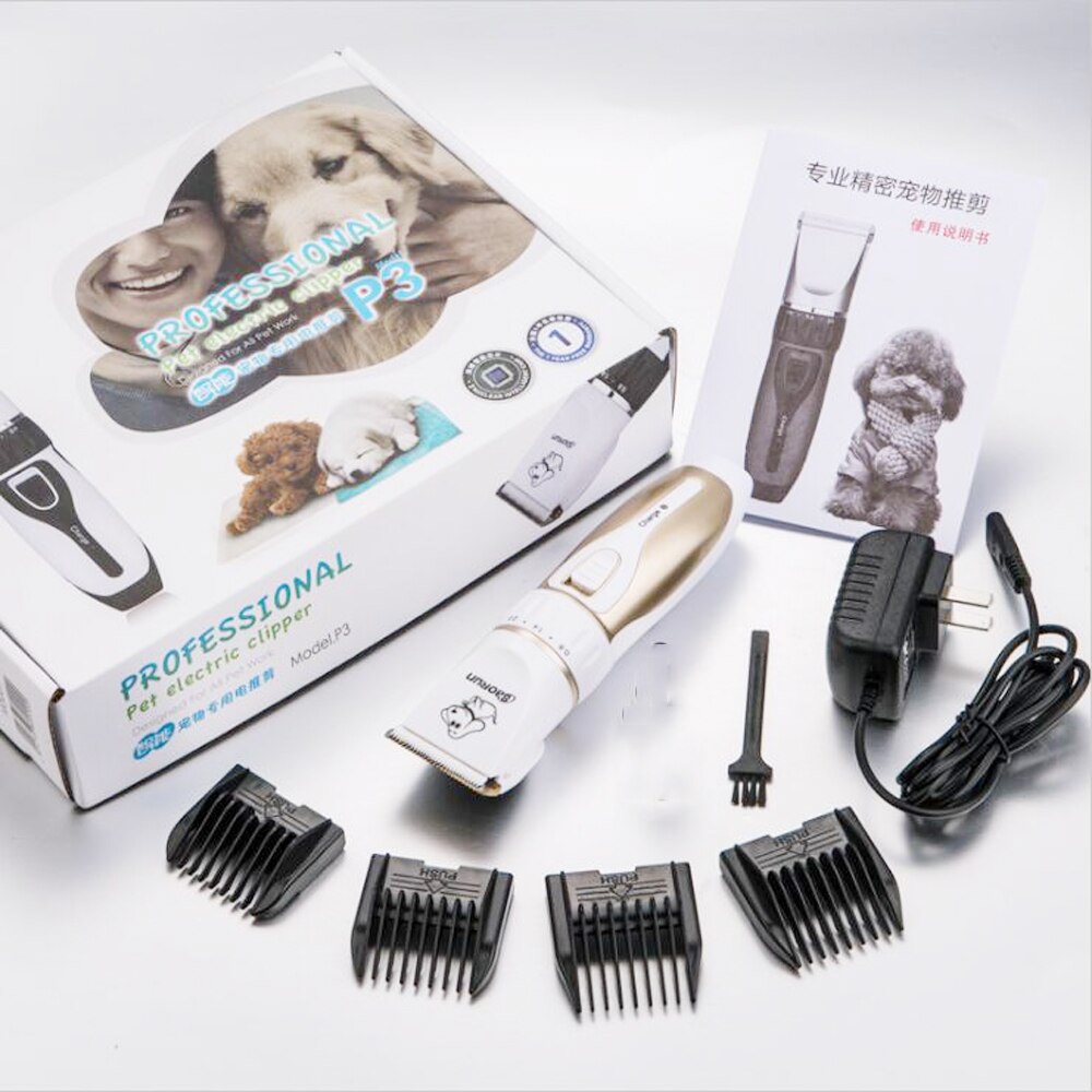 Baorun-cortadora de pelo para perros y gatos, máquina de afeitar, tijeras eléctricas, 110-240V