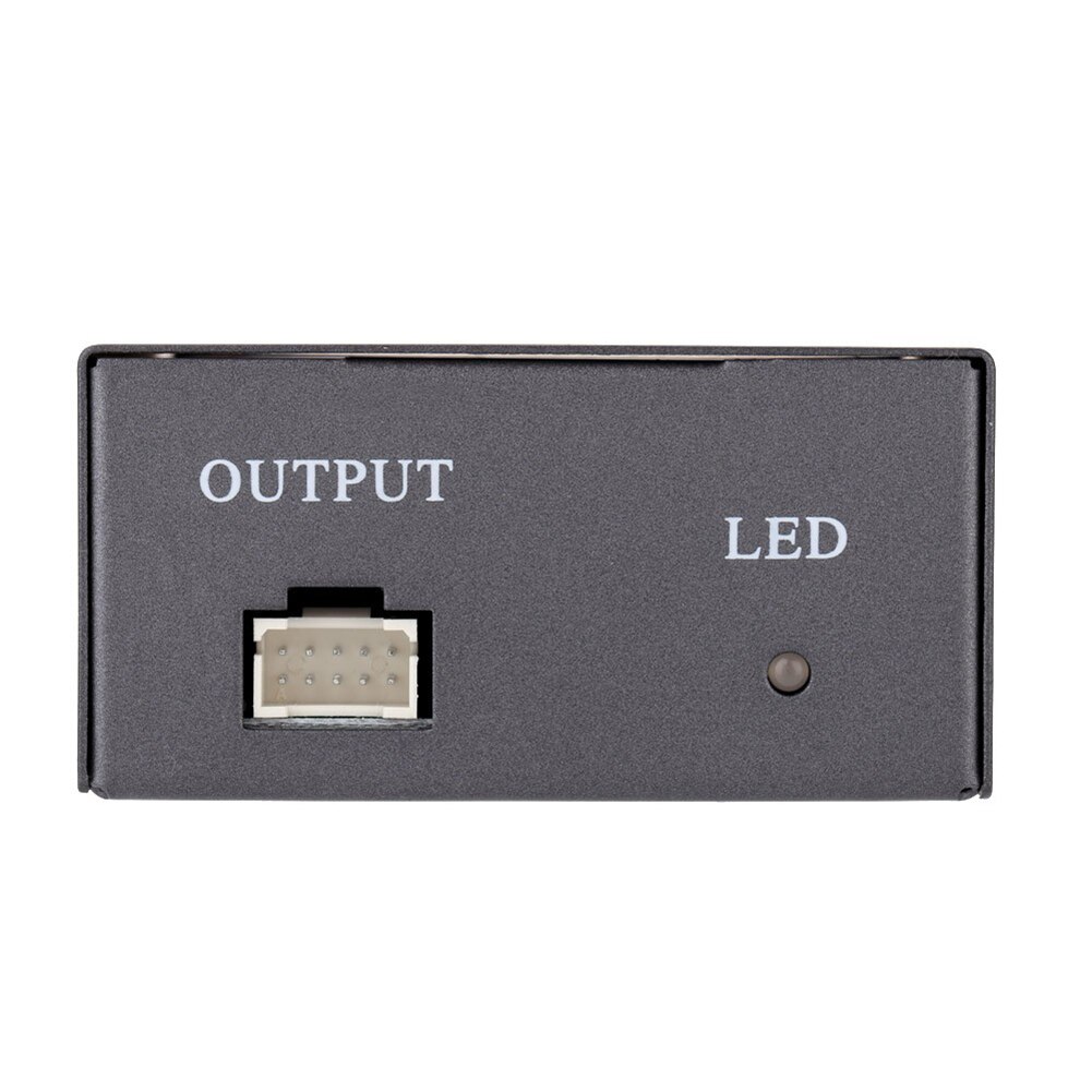 Universal ABS 12V Auto Analog TV DVD Set-top-Box-Receiver mit Fernbedienung Auto Mini Analog TV box Set