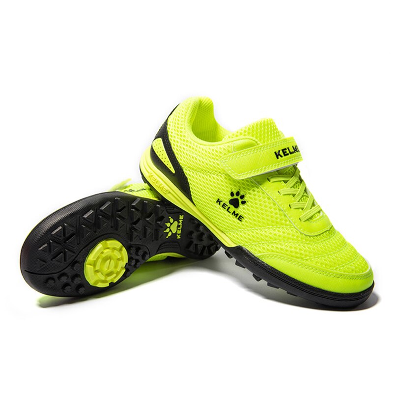 Kelme børnefodboldsko hg sål fodboldstøvler fodboldsneakers lette træningssko børn sportstøj mærke 6873003