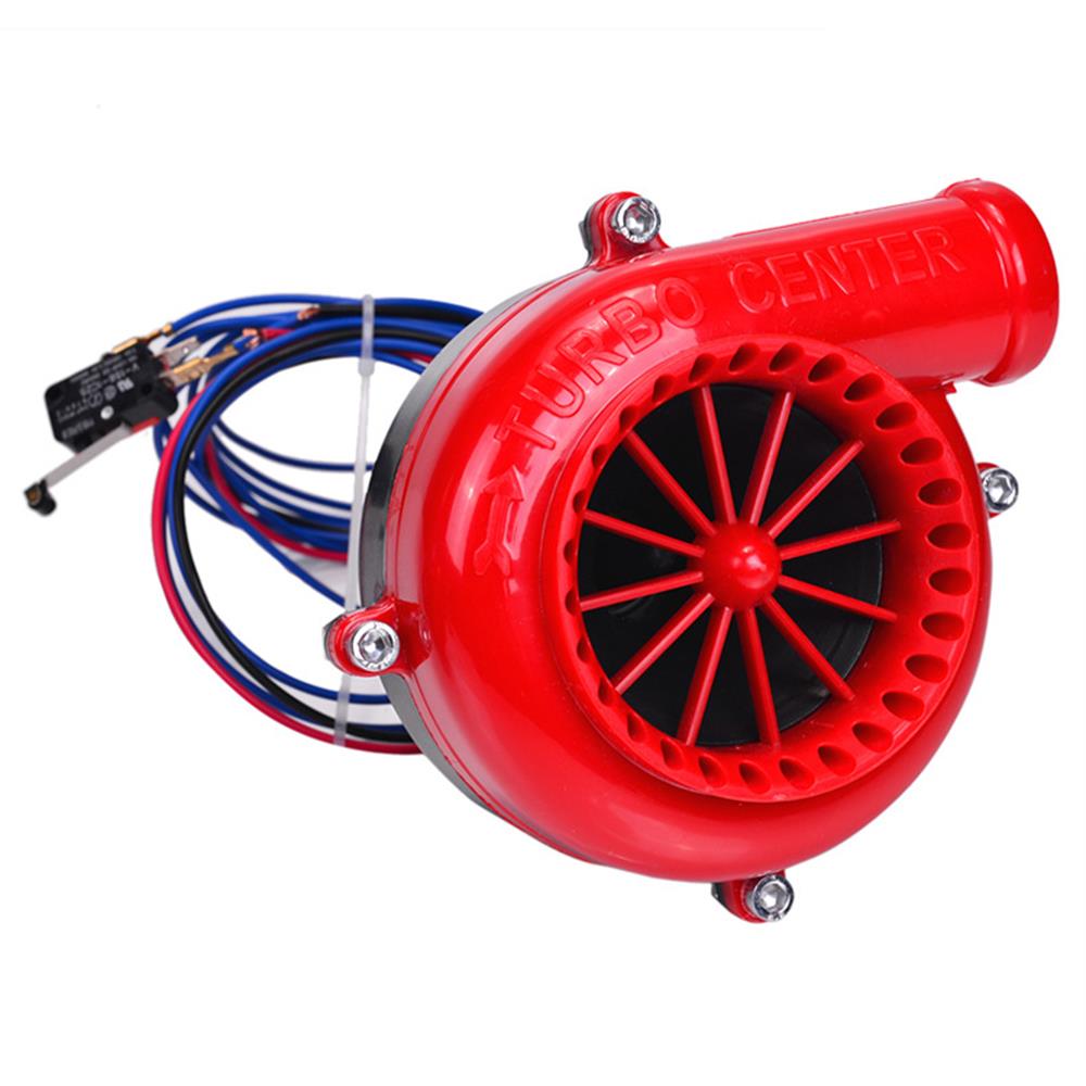Bocina de aire sonora, bocina electrónica para coche, simulación de presión, bocina de sirena con alarma de advertencia para camión, motocicleta, apagado analógico: Red 41