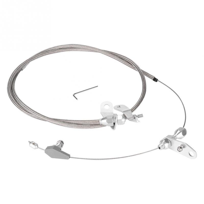 Braided Kick Down Cable Transmission Kickdown Trans for Ford C4 Detent