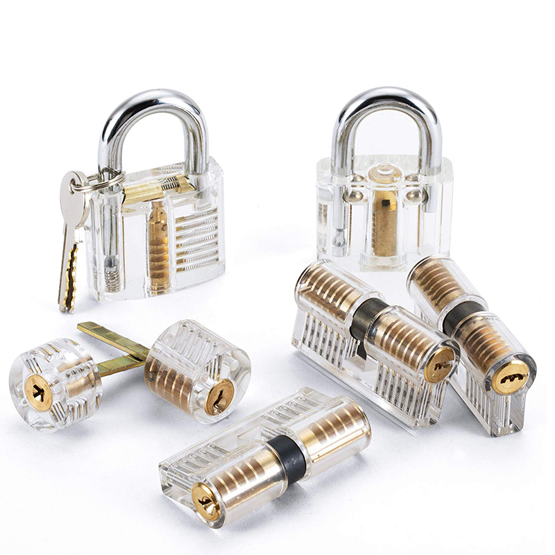Lock Picking Tool Set - 9-delige Kam Pick Kit Voor Het Openen Van Deursloten Gootsteensloten En Toiletsloten