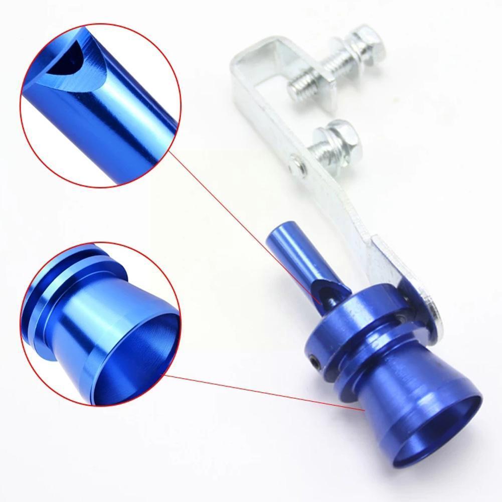 Silbato de sonido Turbo para coche, dispositivo Simulador de sonido, silenciador de escape, tubo Turbo Universal, 1 unidad